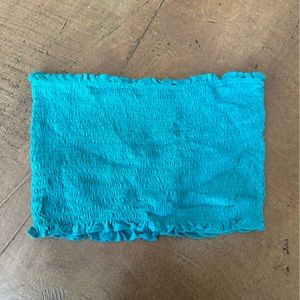 tube top blue